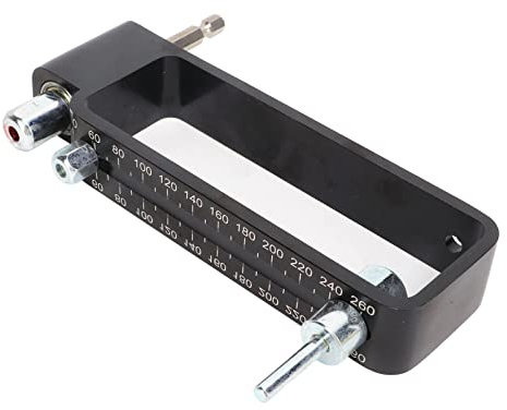 Fresa Circolare per Trapano Elettrico con Apertura Regolabile in Lega di Alluminio Leggera con Punte da Trapano per la Perforazione di Pannelli in Legno