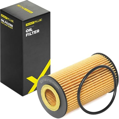 RIDEX PLUS Ölfilter Motorölfilter Filtereinsatz 7O0241P Kompatibel mit OPEL Corsa D Schrägheck S07 ZAFIRA B A05 INSIGNIA Caravan Mokka/Mokka X J13 Astra J Sports Tourer P10