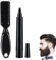 Crayon à Barbe Homme,Barbe Filler Pen,Kit De Stylo De Remplissage De Barbe,Beard Pencil Filler for Men,Beard Filling Pen Kit,Postuler à Moustache Et Sourcils,avec Brosse (Noir)