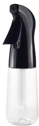 Zuhose Durchgehende Sprühflasche, 200 ml Sprühflasche, Schwarze Düse, 200ml-1 Pack, Modern