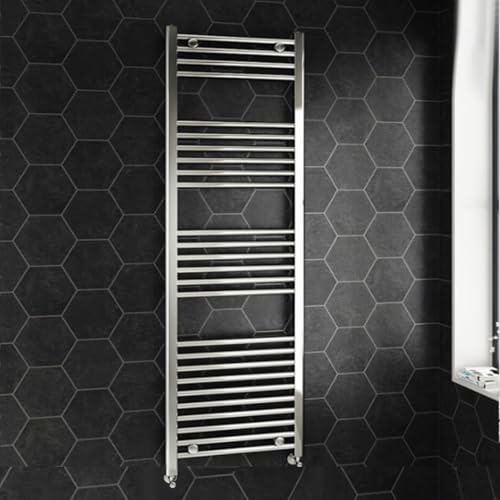 ARKO Towel rail radiator, Heated towel rails, Modern Central Heating Bathroom Towel Radiator, wall mounted (Chrome, 400x1600mm)