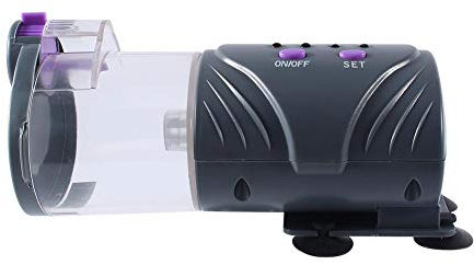 Futterautomat Aquarium, Fisch Futterautomat mit Digitaler Timer für Aquarium Aquarienfisch Schildkröten Programmierbar Fish Essen Futterspender