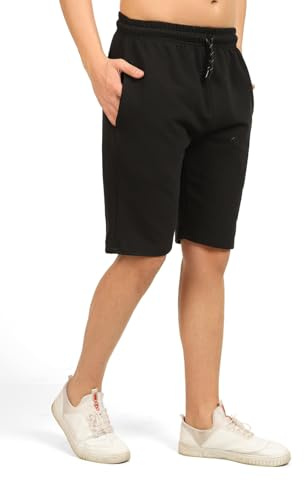 COMEOR Sporthose Herren Kurz-Hosen Shorts, Kurze Jogginghose Herren Laufhose Laufshorts Männer Sommer Baumwolle Trainingshose Bermuda Shorts Hose Fitnesshose Tennishose