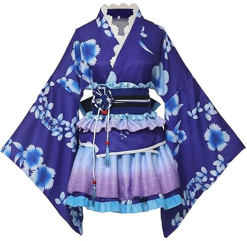 GRACEART Giappone Yukata chimono Costume Cosplay Impostato (XXL)