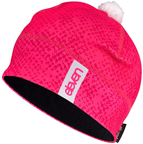 Sportmütze Wintermütze Laufmütze Skimütze Eleven Herren Damen warm (Sven Screen pink) (L, Rosa)