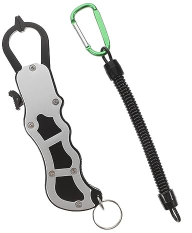 VANZACK Fischgreifer Professionell Kleiner Fischgreifer Mit Waagefunktion Angelzubehör Mit Ergonomischem Griff Und Großer Öffnung