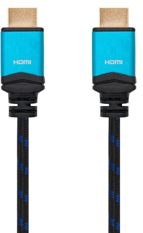 Blendend Cable HDMI V2.0 3m 4K@60Hz 18Gbps A/M-A/M, ideal para transmitir señal de video y audio de alta definición entre dispositivos.