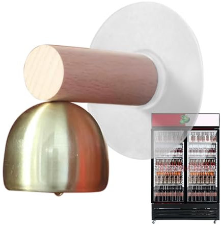 Timbre de pared retro, campanilla colgante, adornos únicos, campana decorativa para apertura de puerta, timbre de tienda para entrada, timbre de puerta vintage, campana para puerta de granero