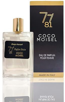 Coco Moisel Eau de Parfum Donna equivalente, Profumo Veneziano Made in Italy - 100ml - Amami BEAUTY