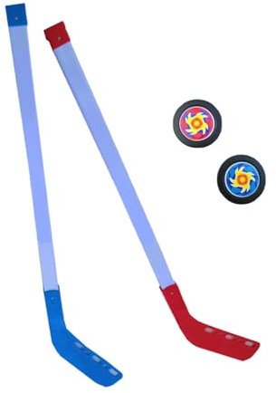 Hockeyschläger Set für spannende Matches,Eishockeyschläger Für Kinder, Kids Street Hockey Stick Set Jugend Hockey Trainingsgeräte, Hockey-Starter-Set Für Anfänger (84cm)
