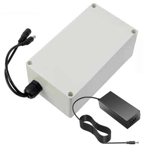 FREEDOH 12V Lithium-ion Battery 10.4Ah 12Ah 20Ah 30Ah 40Ah 50Ah Polymer Lithium Battery 12V Replacement Battery for LED Light Strip with Charger,10400mAh