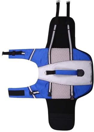 Hundeschwimmweste Mit Rettungsfunktion,Hundeschwimmhilfe Mit Auftrieb | Mit Reflektierenden Streifen & Auftriebshilfe Für Pool, See, Kajak, Reisen & Outdoor Wassersport