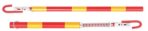 DioPaiB 5T Abschleppstange, Eisen Auto Abschlepphilfe, Abschleppstange 183cm, Sicherheits Abschleppstange mit Federdämpfung für Anhängerkupplung, Pannenhilfe, SUV Minivans