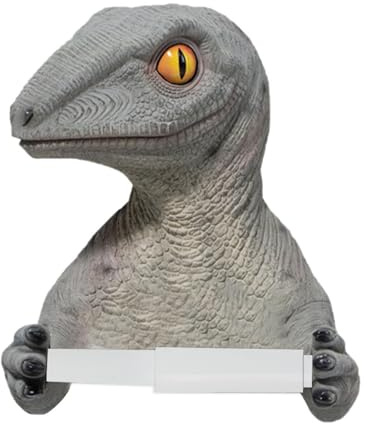 Dinosaurier -Tissue -Papierhalter - Toilettenrollständer, Wandorganisator | Kreativer Badezimmertuchbügel, Lustige Neuheit Lagerregal Für Duschbad, Speisekammer, Hausreinigungsmittel, Kindermotivdekor