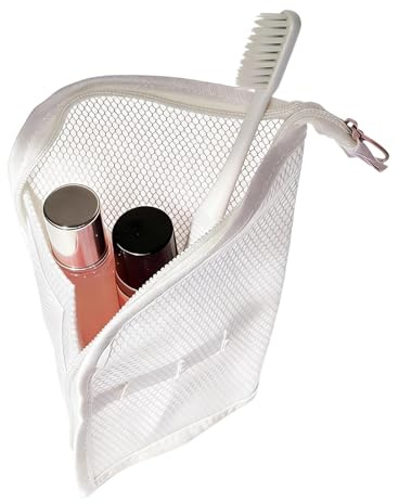 Generico Borsa Portaspazzolini Organizzatore Autoportante da Viaggio | Astuccio Portaoggetti Impermeabile con Portaspazzolini per Uomo, Donna, Hotel, Campeggio, Trekking, Escursionismo