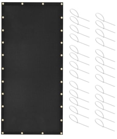 OSNIYAW Protector térmico para de Barbacoa, Cubiertas de Cerca a Prueba de Llamas, esteras para Parrillas de Barbacoa, Cubiertas para refrigerador de Cubierta Exterior a Prueba de Llamas, fáciles de