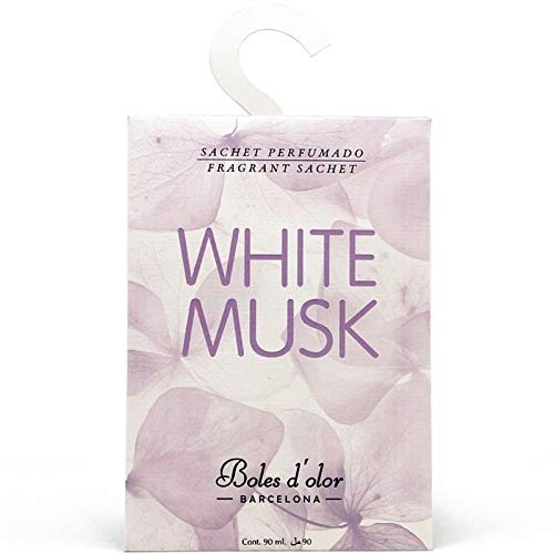 Pack 3 Pieces sacchetto profumato Boles D' Olor Muschio Bianco