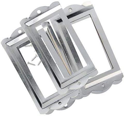 MroMax Etikettenhalter für Büro, Bibliothek, 85 x 42 mm, 105 x 60 mm, 150 x 80 mm, 3 Stück, MRO190902L-0083, 5 Stück, 85 x 42mm(L*W)