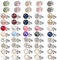 50 Pcs Boutons de Broche de Chemise Sécurité, VEGCOO Broche de Sécurité, Femmes Chemise Broche Boutons Blouse Pins Invisibles Bouton, Prévention d'Exposition Accidentelle pour Vêtements Cardigan