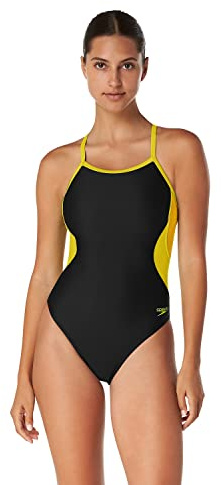 Speedo Women's Swimsuit One Piece Prolt Flyback Solid Adult Team Colors