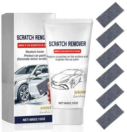 Upgrade Nano Sparkle Cloth - Removedor de arañazos para automóvil, nuevo paño nano brillante 2024 y pasta de reparación de arañazos de coche, paño de limpieza mágico nano removedor de arañazos para