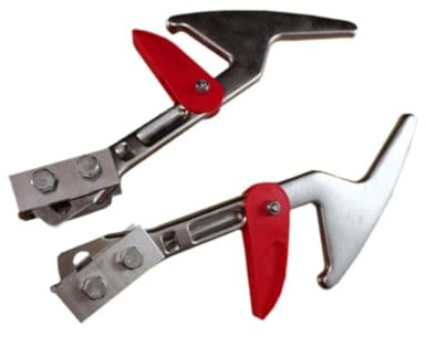 Generic 2x Serrature per pioli di prolunga Parti per scala di prolunga Stabilizzatore Installazione facile Hardware di ricambio robusto di alta qualità, Serrature a Pioli Grandi