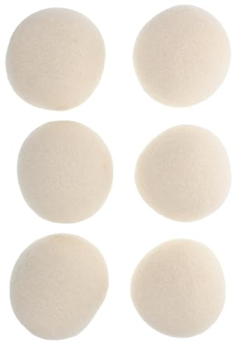 SEWOART Palline Di Lana Per Asciugatrice Riutilizzabili Antistatiche E Ammorbidenti Naturali Riducono I Tempi Di Asciugatura Pieghe Dei Vestiti Pulizia Del Bucato