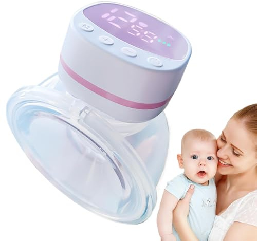 Pompa Per Latte - Pompa Per Latte Elettrica | Pompa Per Latte Senza Fili Doppia Elettrico | Pompa Per Latte Elettrica | 5 Modalità E 15 Livelli Estrattore Di Latte Ricaricabile A Basso Rumore Per