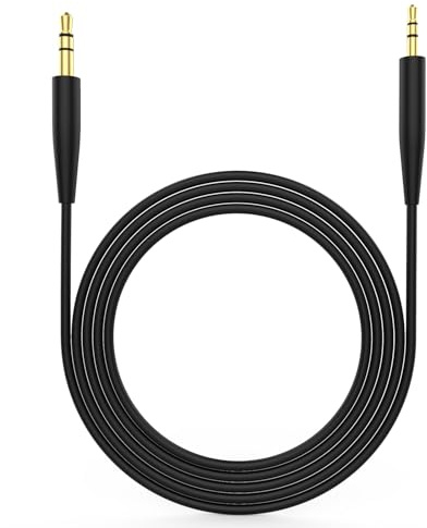 3.5mm auf 2.5mm Audio Kabel, Audio-Ersatzkabel Bose Aux Kabel 3,5mm Klinkenkabel Kompatibel mit Bose 700 QuietComfort QC35II QC35 QC25 QC45 Soundlink Soundtrue, JBL E45BT E55BT E65BTNC Kopfhörer