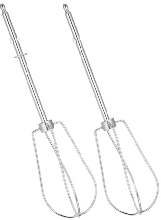 Rührbesen für Handmixer, 2 Stück Handmixer Ersatz Rührbesen, Rührbesens Mixer Ersatz, Rührstäbe für Handmixers Schneebesen - 18,5 × 4,7 cm