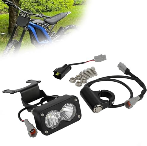 BIUGERCN Motorcycle Headlights Dirt Bike Head Lights for Talaria Sting R MX4 MX3 for Talaria Sting 4000 with Talaria Switch,White Light