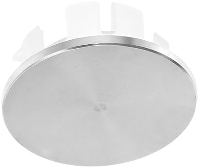 BAZEITFLOW Stainless Steel Sink Overflow Trim Ring Decorative Cover for Bathroom and Kitchen Washbasin Easy to Install Overflow Hole Cap Compatible with Sink Types