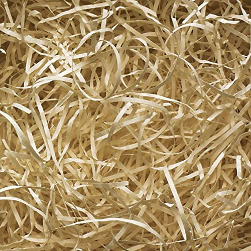 Box.it.pack.it Ivory Shredded Kraft Paper, 200g
