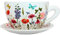 Dekohelden24 Pot de Fleurs, bac à Plantes, bac à Plantes, Cache-Pot en céramique Multicolore L/l/H 28 x 24 x 14 cm