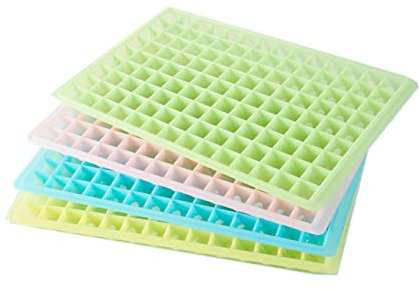 COLLBATH Mini-eiswürfelformen Lebensmittelechtem Diamantförmige Eiswürfel Für Kreative Cocktails Und Snacks Für Partys Und Bars Zufällige Farben