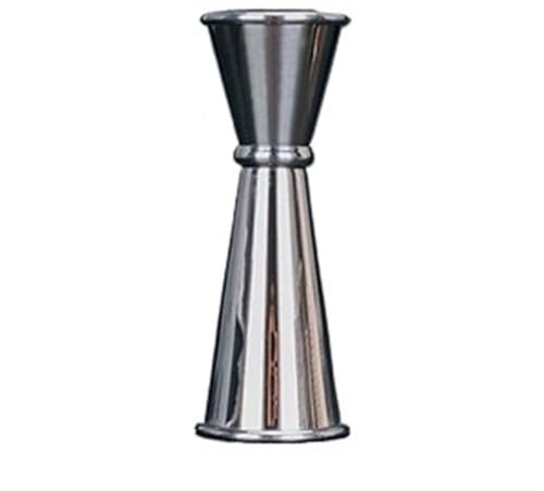 CHFYIJYHM Jigger de cóctel de Barra de Acero Inoxidable, Jigger de Bebida de cóctel de Medidas de Barra, for mixología de Barra casera(Mirror 15 30ml)