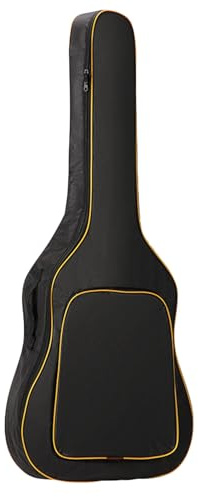 Generisch Gitarrentasche Gitarrenrucksack Akustikgitarre Tasche Wasserdicht Oxford-Tuch Gitarrenetui Mit Verstellbarer Schultergurt Für E-Gitarre, ST, LP 42x160x13cm