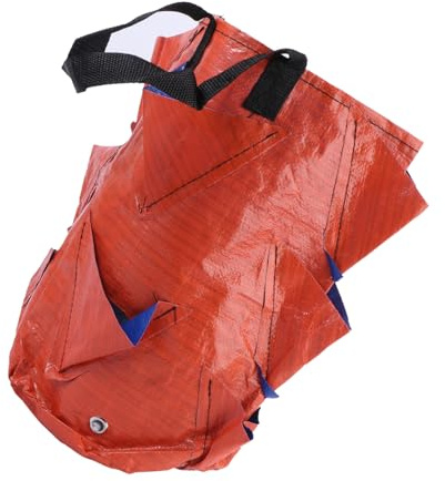 ROMISBABA Bolsa Colgante para Plantas Contenedor de con Múltiples Bolsa de PE para Fresas y Jardinería Vertical Interiores y Exteriores de para Jardín Pequeño