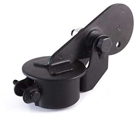 2 Inch Tractor Exhaust Silencer Weather Flap Rain Cap Muffler Cover 2 - Black