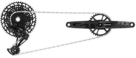 Sram Kit NX Eagle Dub 175mm Kurbel, ohne Innenlager, 00.7918.076.001, schwarz