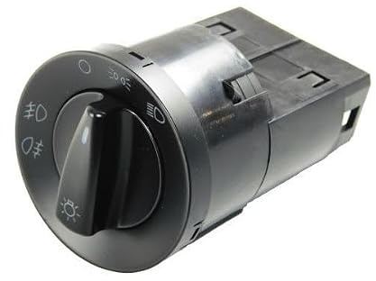 AUTOMEGA 150045410 Lichtschalter Hauptlicht Lichtschalter Kompatibel mit VW Golf 4 Schrägheck 1J1 PASSAT Variant 3B6 Golf 4 Variant 1J5 Lupo 6X1, 6E1 SHARAN 7M8, 7M9, 7M6 | Kompatibel mit: VW BORA I, BORA Variant, GOLF IV, GOLF IV Variant, LUPO I, NEW BEETLE, NEW BEETLE Cabriolet, PASSAT B5