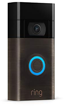 Ricondizionato Certificato|Ring Videocitofono a batteria(Video Doorbell 2ª gen)|Videocitofono con video in HD a 1080p,wifi,rilevazione avanzata del movimento,fai-da-te|Ring Home: 30 gg. prova gratuita