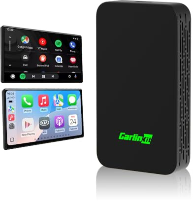 Carlinkit 2026 Neuer Upgrade 5.0 2Air Adapter, bringt drahtloses CarPlay/Android Auto, Plug-and-Play, Nahtlose Verbindung