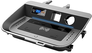 EVURU Fit For Toyota RAV4 2019 2020 2021 XA50 QI Car Wireless Charger Phone Charger 15W Fast Phone Charging Accessories Wireless Charging Pad (Color : RHD)
