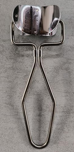 Rotella TAGLIAPASTA Tonda Inox, per Realizzare Comodi Cerchi di Pasta Uno Dietro L'Altro