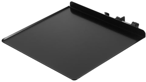 Abaodam Music Stand Holder Metal Sound Card Tray for Clip Microphone Stand Movable Sound Tray for Broadcast Mic