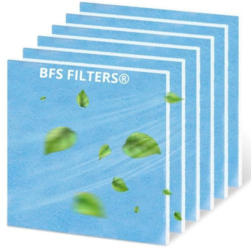 BFS Filters Pack mit 6 Ersatzfiltern kompatibel mit Limodor Limot Serie Compact 00070, Ersatzfilter für Staub und Luft, Abmessungen 238x238 mm