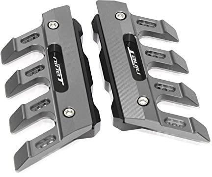 Sturzpads Motorrad Motorrad Kotflügel Seitenschutz Kotflügel Schieber Für B┐MW R N┐ineT R┐nineT Zubehör Universal(Titanium)