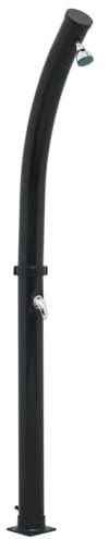 Xichuzi Solardusche Schwarz 214 cm 20 L, Gartendusche Aussendusche, Solar Dusche Für Garten, Garten Dusche, Pool Dusche, Garten Brause, Solardusche Für Garten - 92311