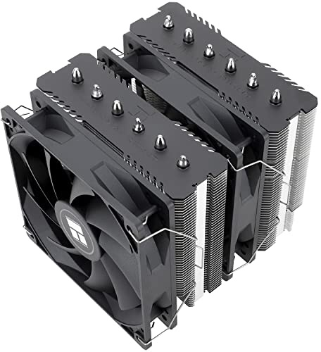 TR-Peerless Assassin 120 SE CPU Air Cooler, 6 Heat Pipes Dual Towers Cooler, with Dual TL-C12C-S PWM Fans, 1550RPM Speed, Desktop PC Cooler for Intel LGA 1700/1150/1151/1200/1851,AMD:AM4 AM5